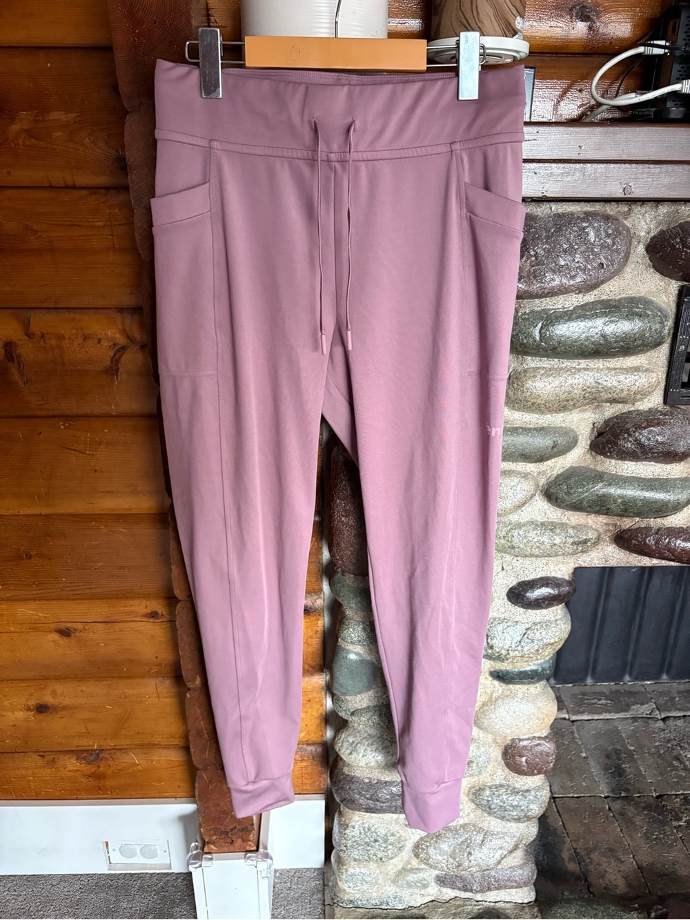 Bench Mauve Pink Active Joggers High Rise Pockets Women’s Medium